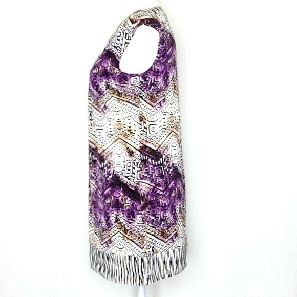 ALFANI Petite P/P Sleeveless V-Neck Tunic Top - Picture 2 of 7